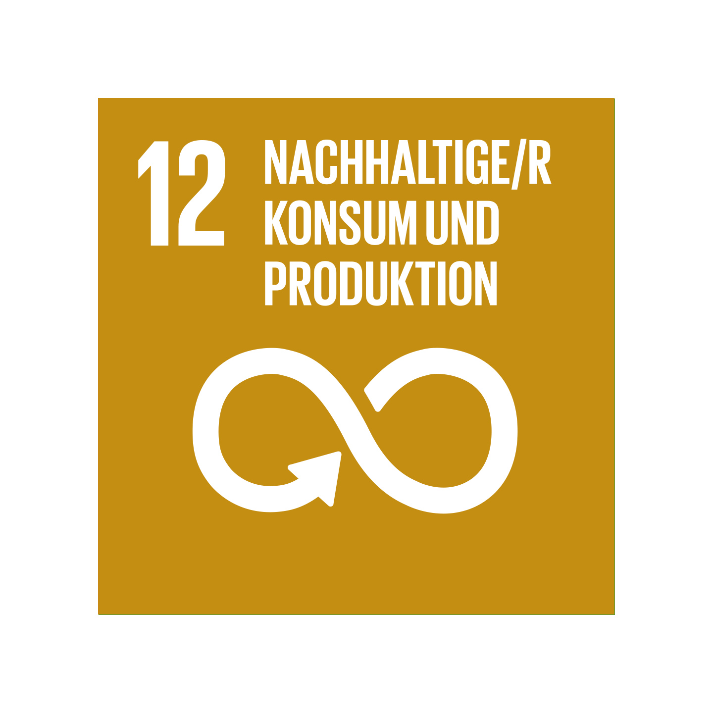 Grafik Nachhaltigkeitsziel Konsum & Produktion