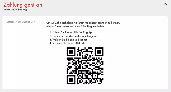 QR-Code Webbanking