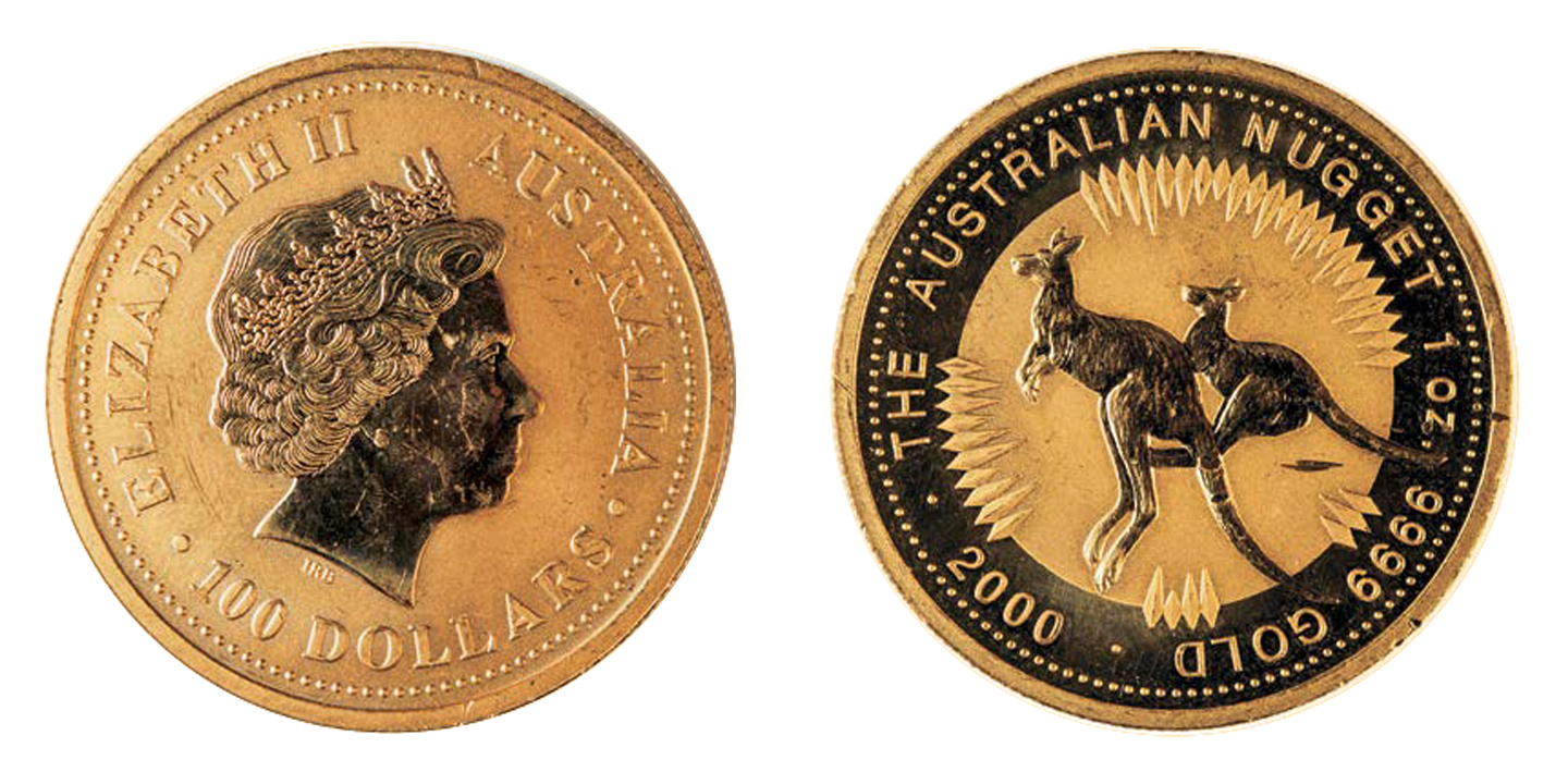 Goldmünze Nugget, Australien